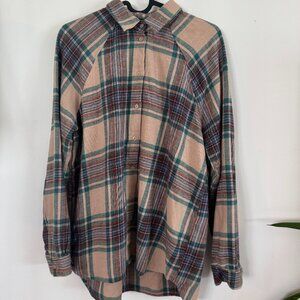 Esprit Plaid Button-down